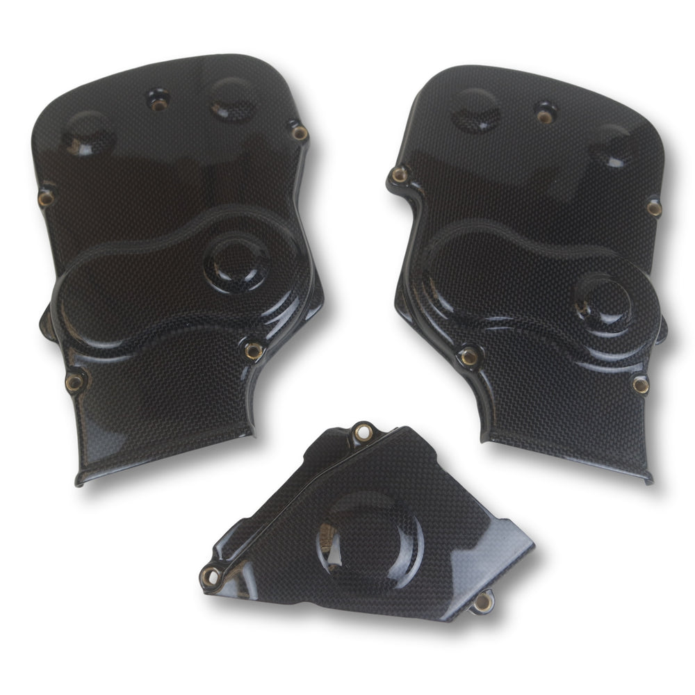 Carbon Belt Covers Ducati 749 999 Plain Gloss a