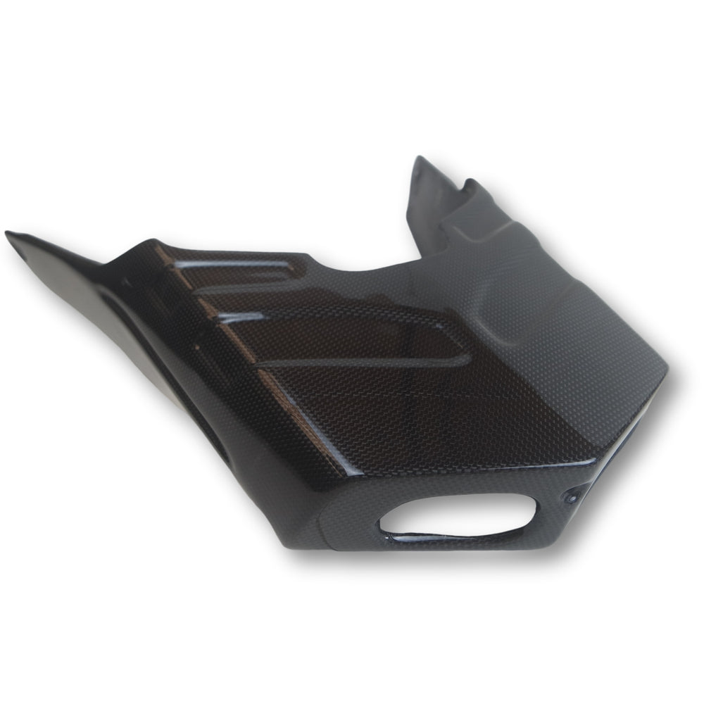 Carbon Exhaust Tail Heat Shield Ducati 749 999 Plain Gloss g