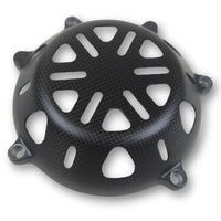 Carbon Ducati Dry Clutch Cover Plain Gloss With Holes