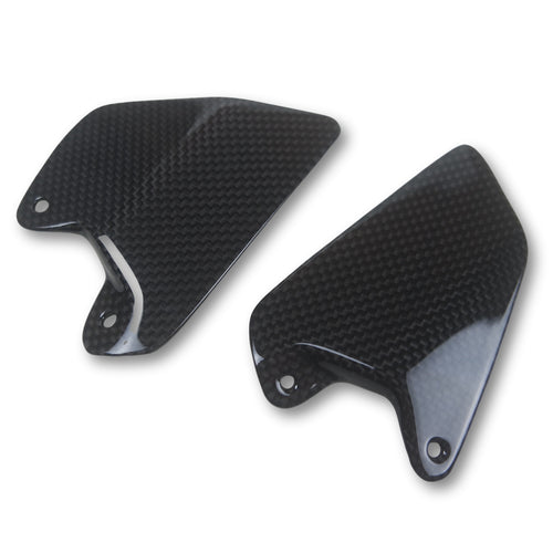 100% Carbon Heel Plates Ducati 748 916 996 998 Plain Gloss
